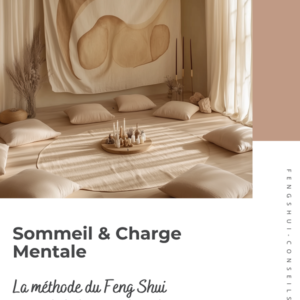 Couverture du guide PDF Sommeil et Charge Mentale par Géraldine Campenet - Feng Shui