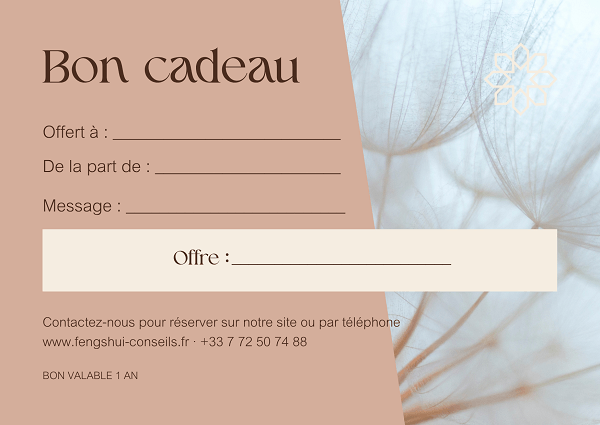 Aperçu du visuel de la carte cadeau à télécharger et à imprimer après l'achat